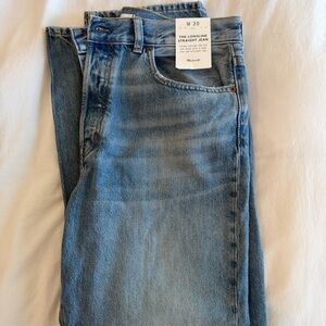 Madewell Women’s Straight Jeans - Light Blue Wash
